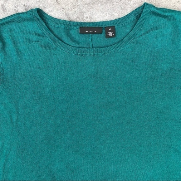 HALOGEN Nordstrom green sweater oversized size 1xl - Picture 3 of 9